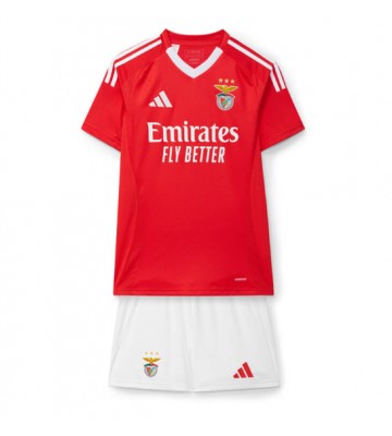 Benfica Hjemmebanesæt Børn 2024-25 Kort ærmer (+ korte bukser)